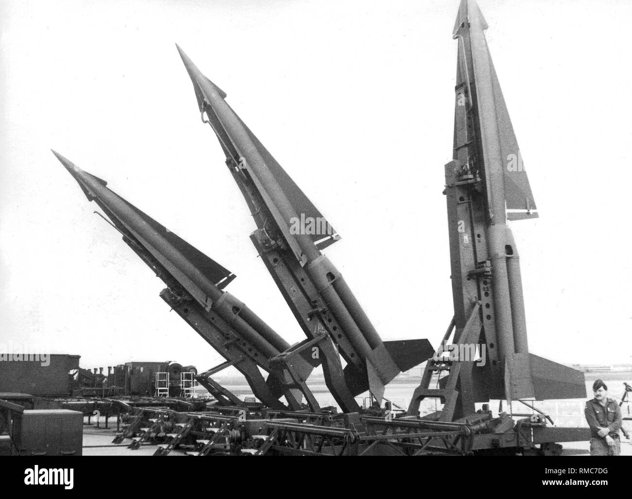 Nike missile Black and White Stock Photos & Images - Alamy