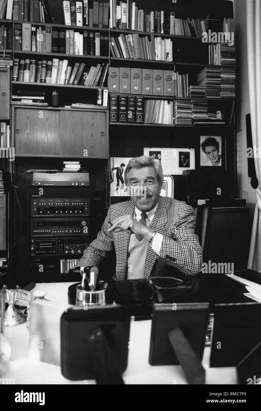 The German actor and director Heinz Drache (photo) would have turned 80 on February 9, 2003. Stock Photo