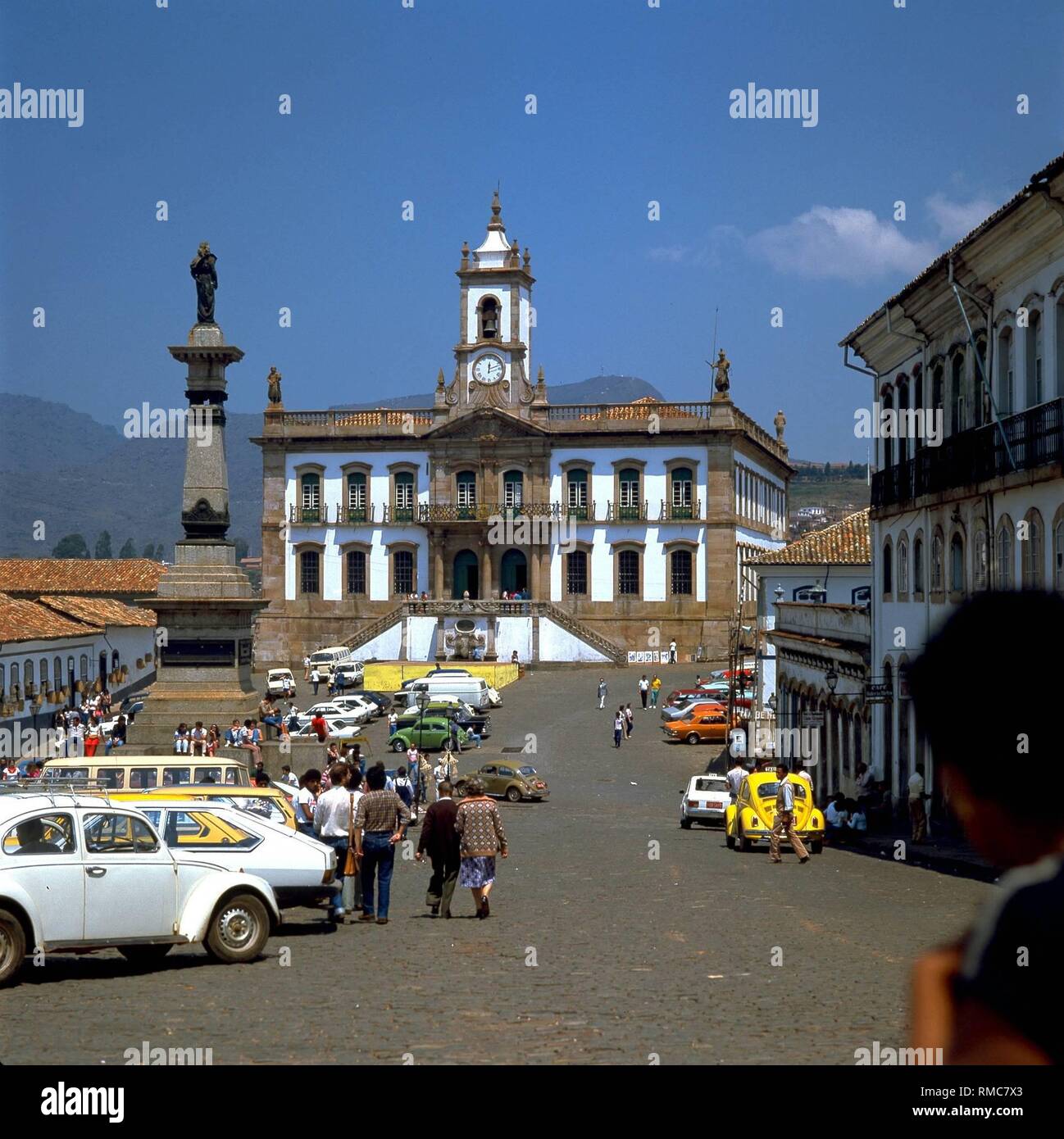 The Governor's Palace in Ouro Preto on the "Praca Tiradentes