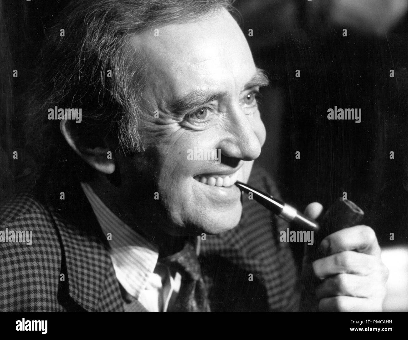 Hans Clarin (born 1929), a German actor. Stock Photo