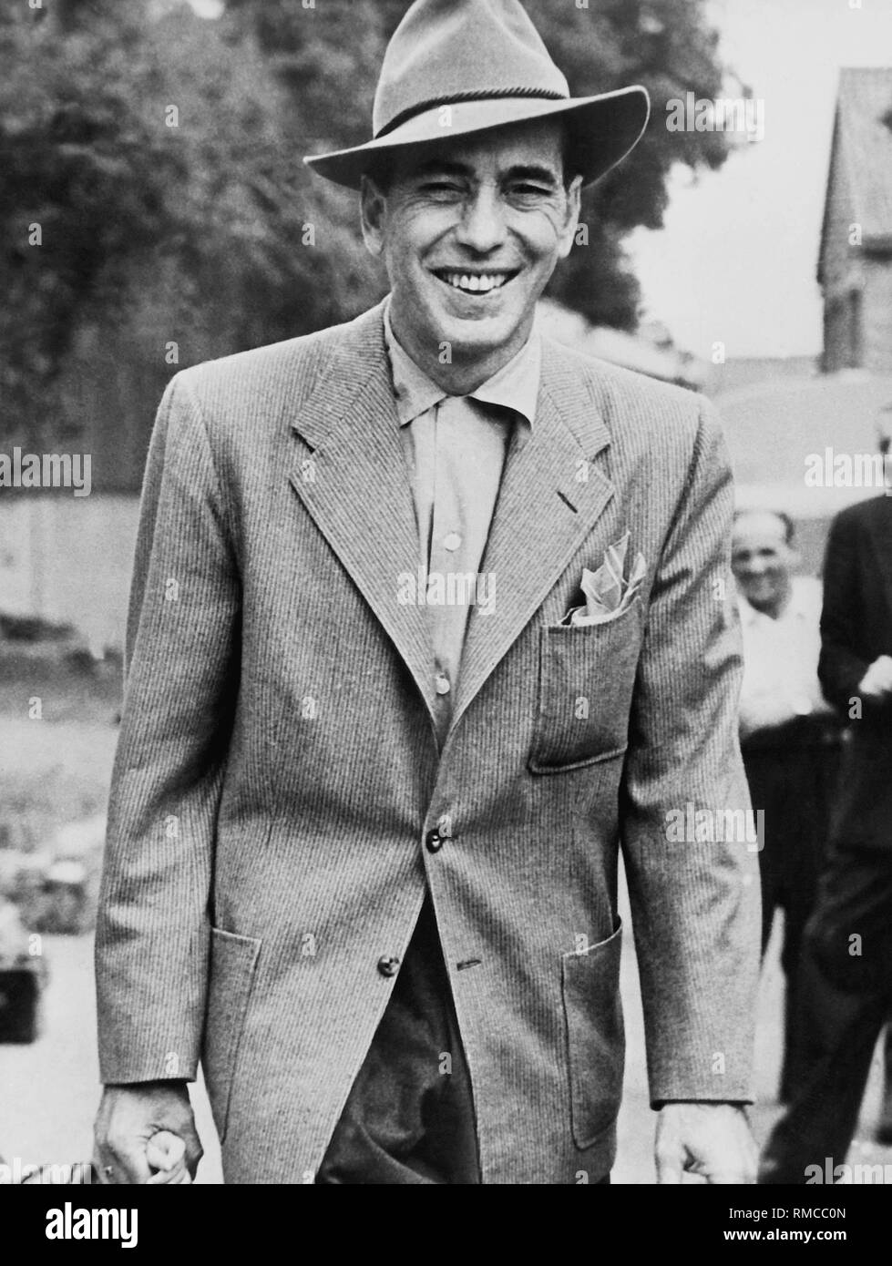 Humphrey Bogart (1899-1957), an American actor. Stock Photo