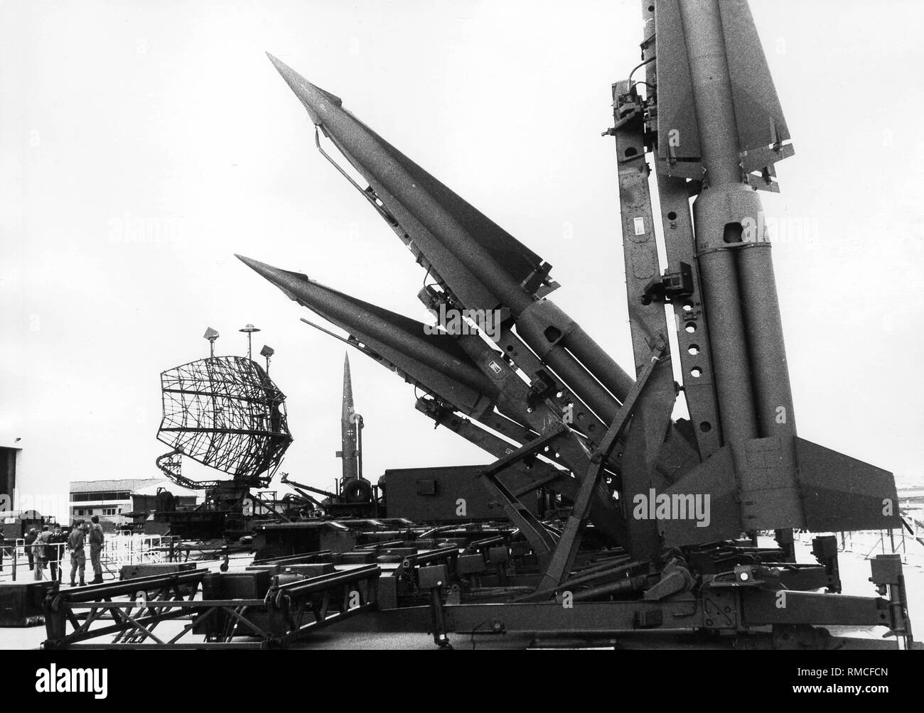 Nike anti-aircraft missiles Stock Photo - Alamy