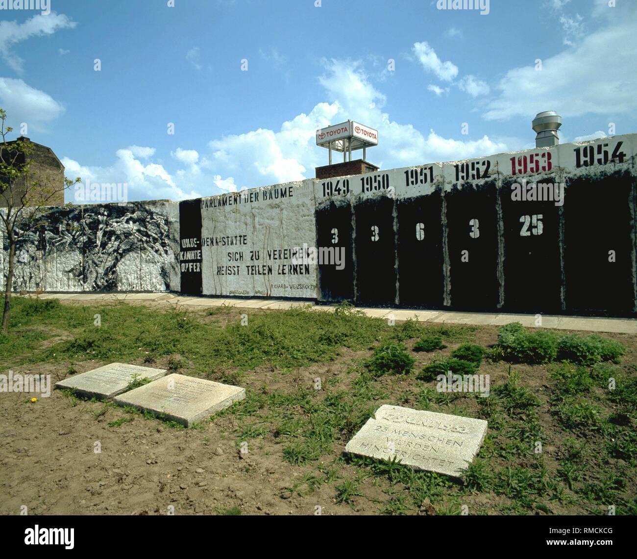 The Berlin Wall Memorial in Berlin. Stock Photo