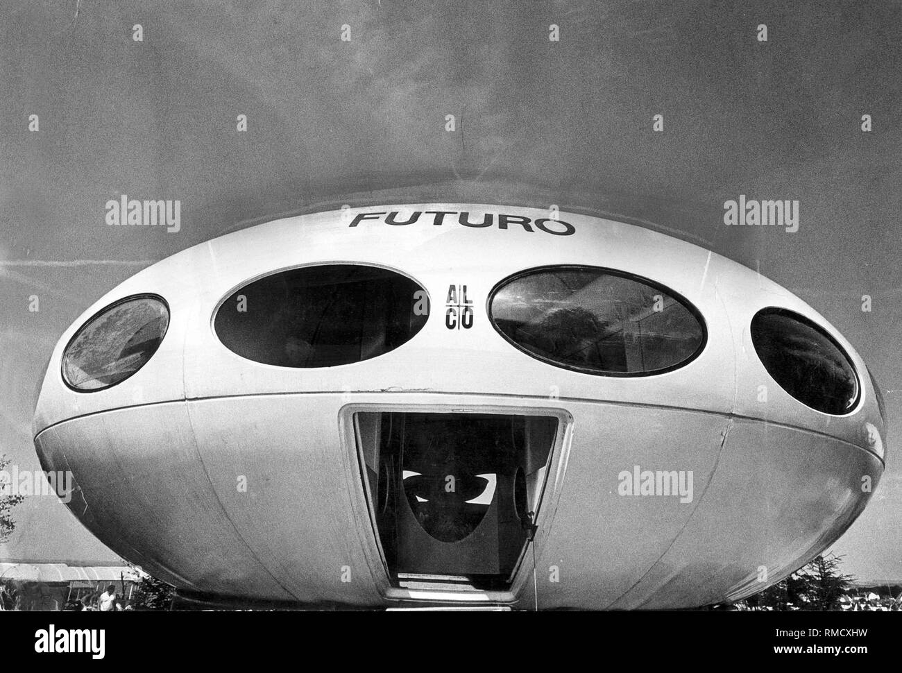 At the International Plastic House Exhibition in Luedenscheid in 1972