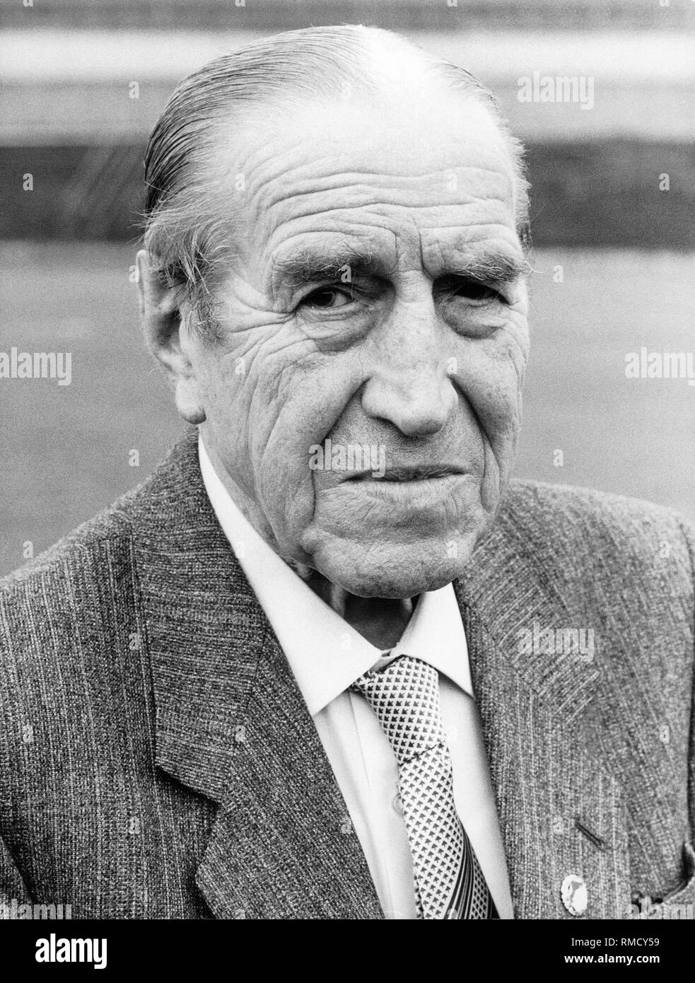 Ernst Kuzorra, former national football player and legendary player for