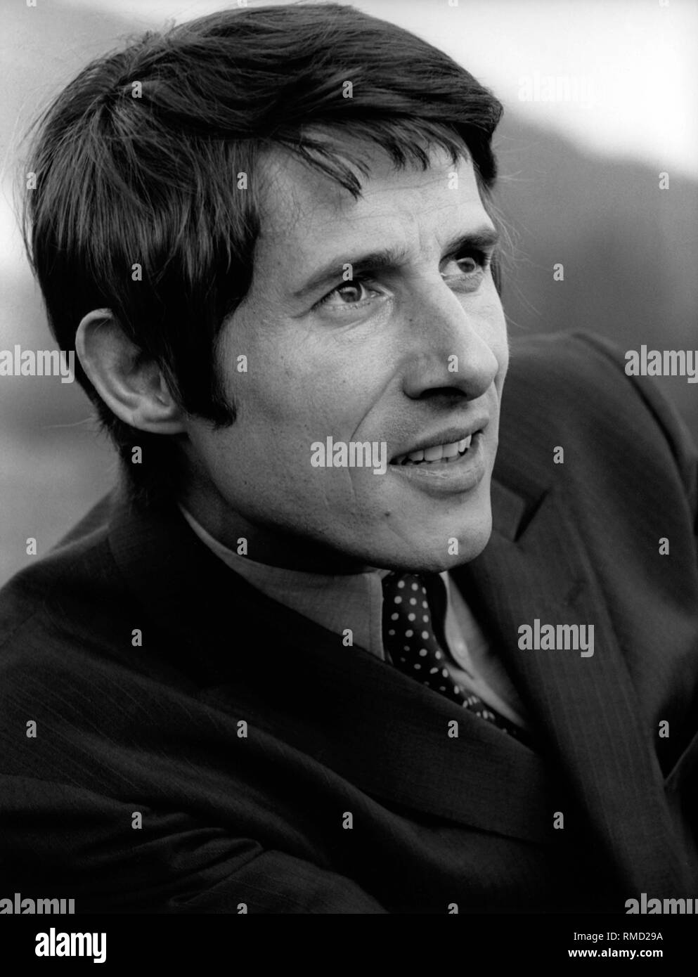 Portrait of the Austrian musician Udo Juergens at his house in Kitzbuehel. Stock Photo