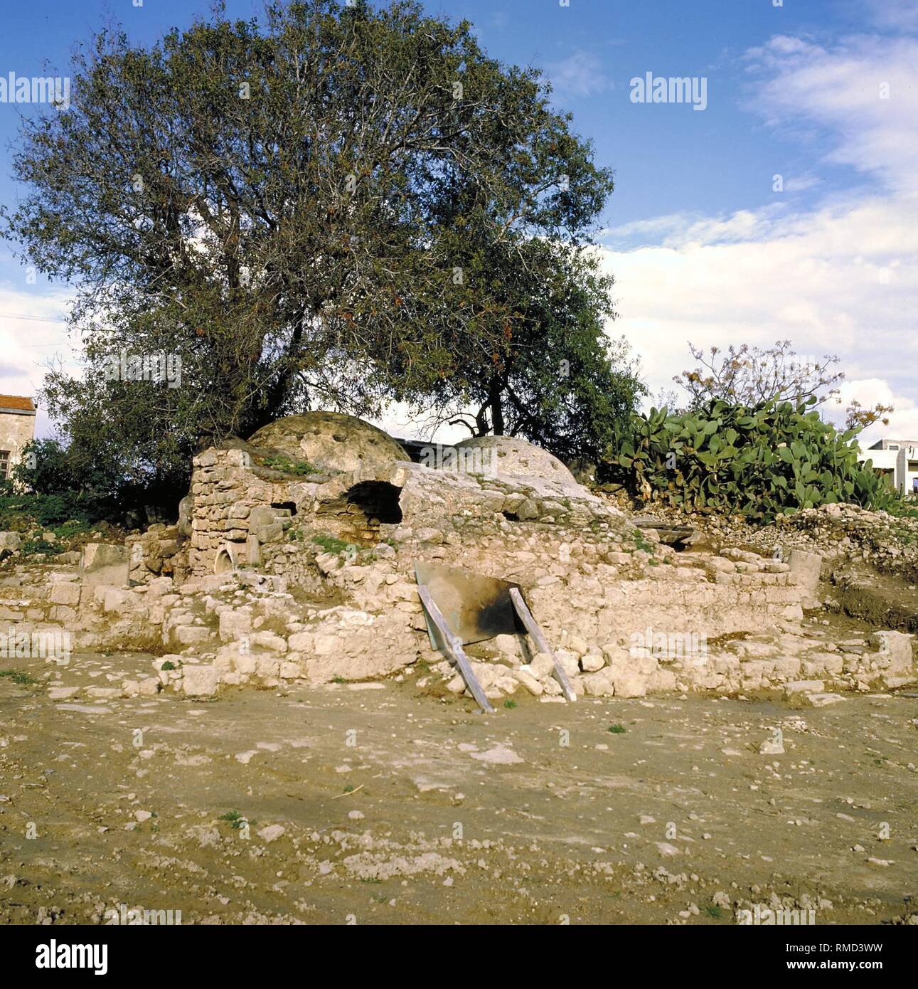 Ancient ruins in Paphos Stock Photo - Alamy