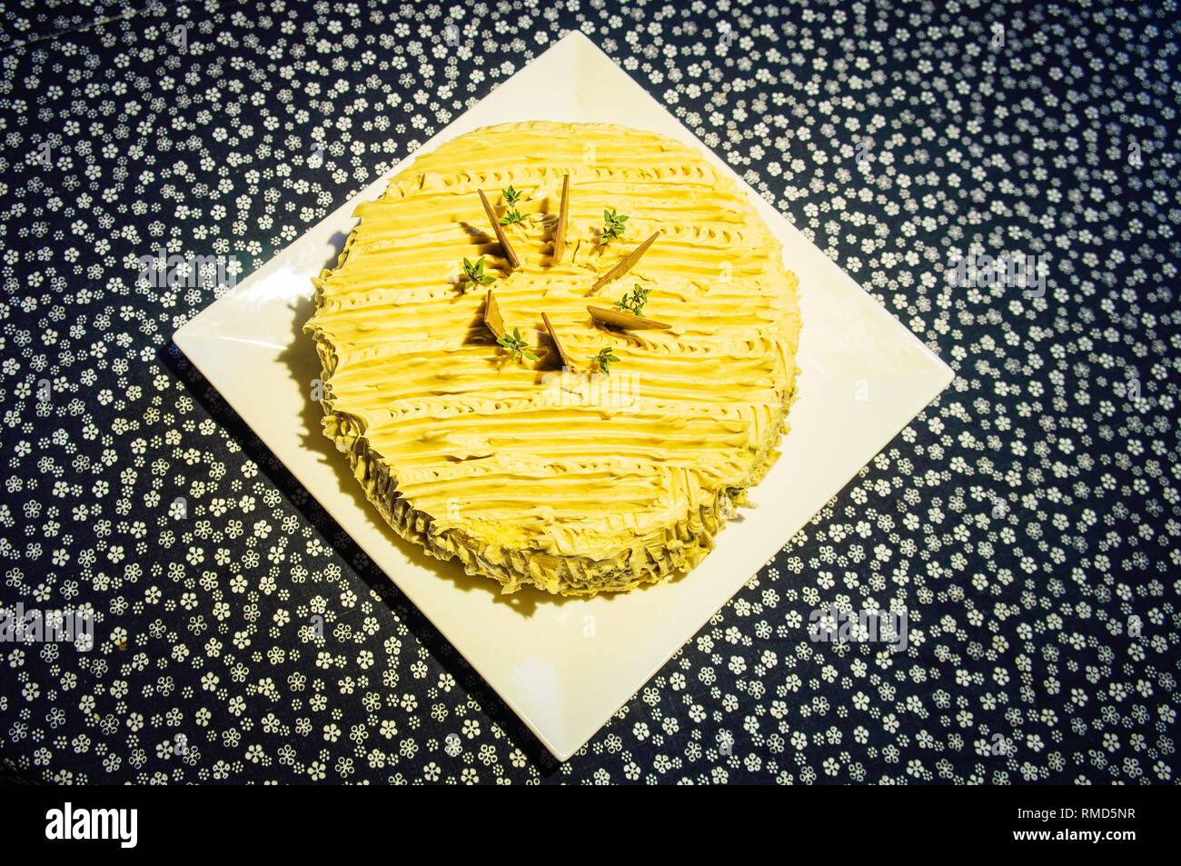 coffee pie with chocolade, cake  (CTK Photo/Libor Sojka) Stock Photo