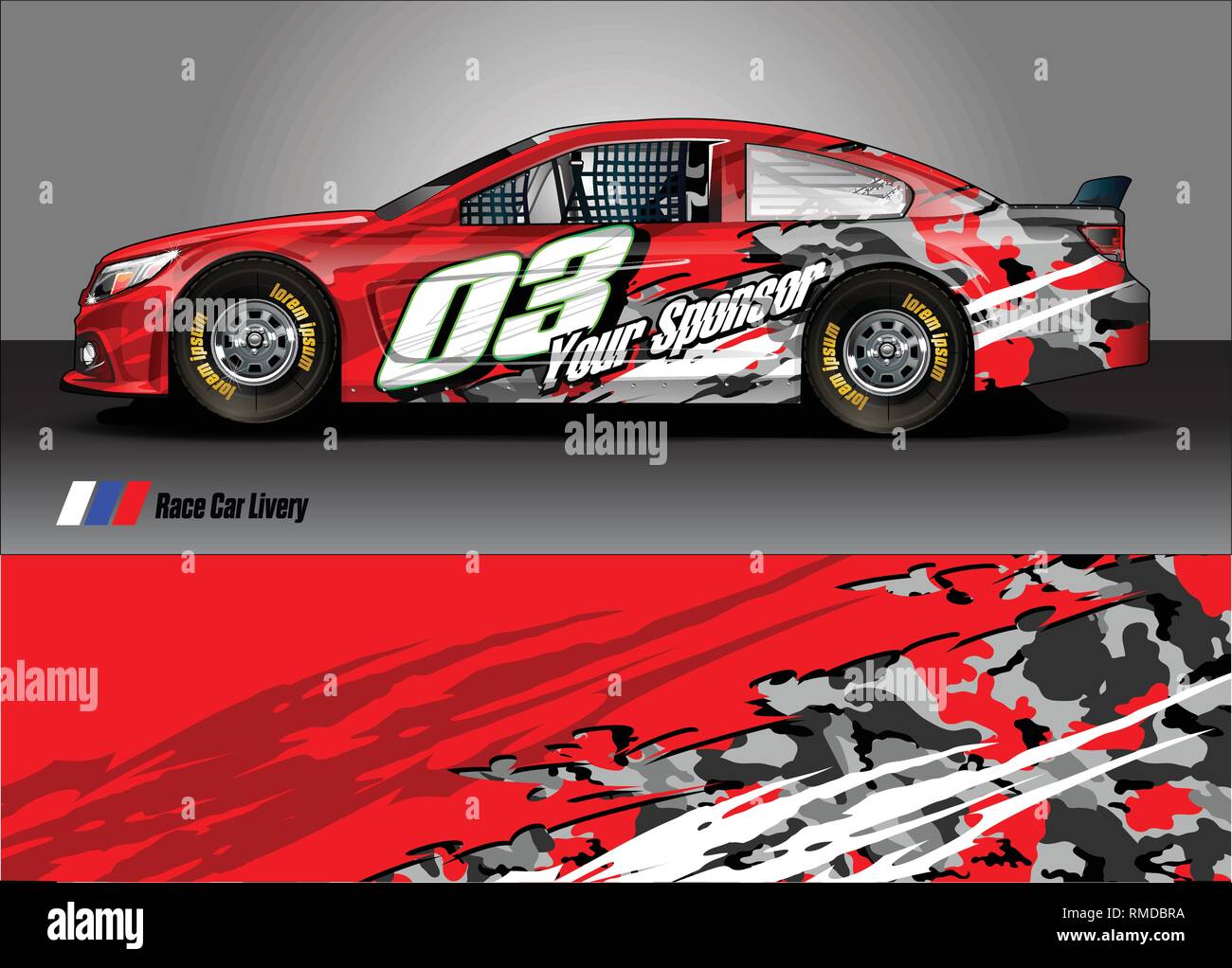 car wrap design. simple lines with abstract background vector concept ...