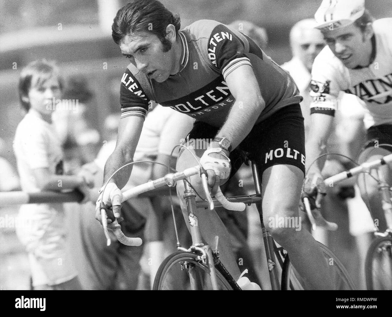 Eddy Merckx, a Belgian cyclist Stock Photo - Alamy