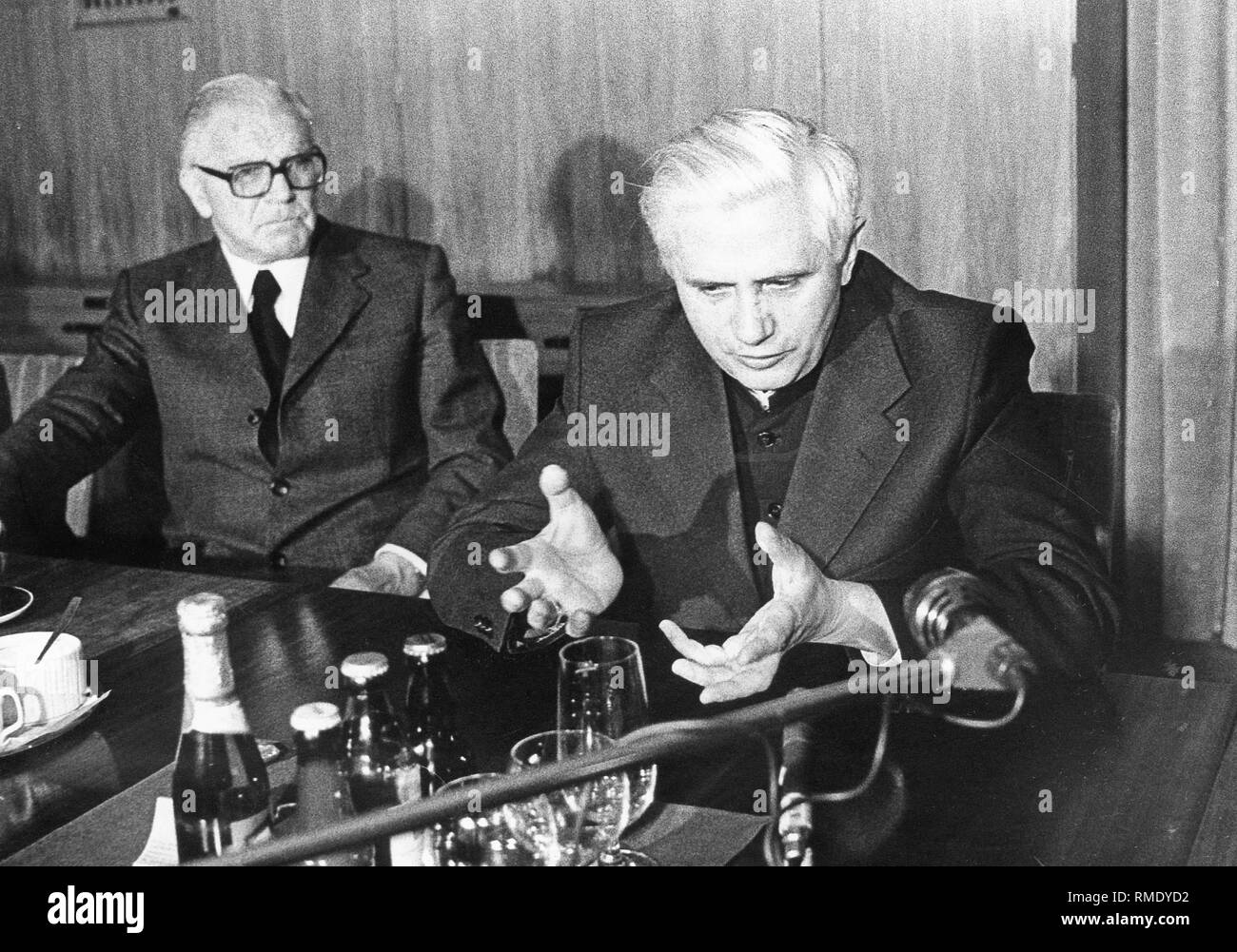Cardinal Joseph Ratzinger comments on the papal election and declares ...