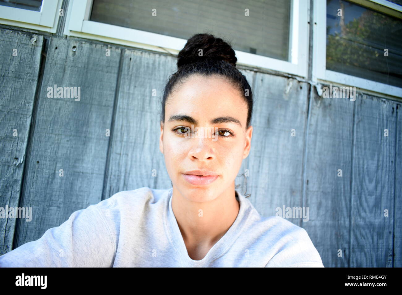 Female Portrait Stock Photo