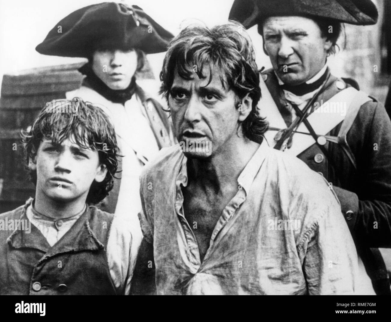 Actor Al Pacino in the movie "Revolution Stock Photo - Alamy
