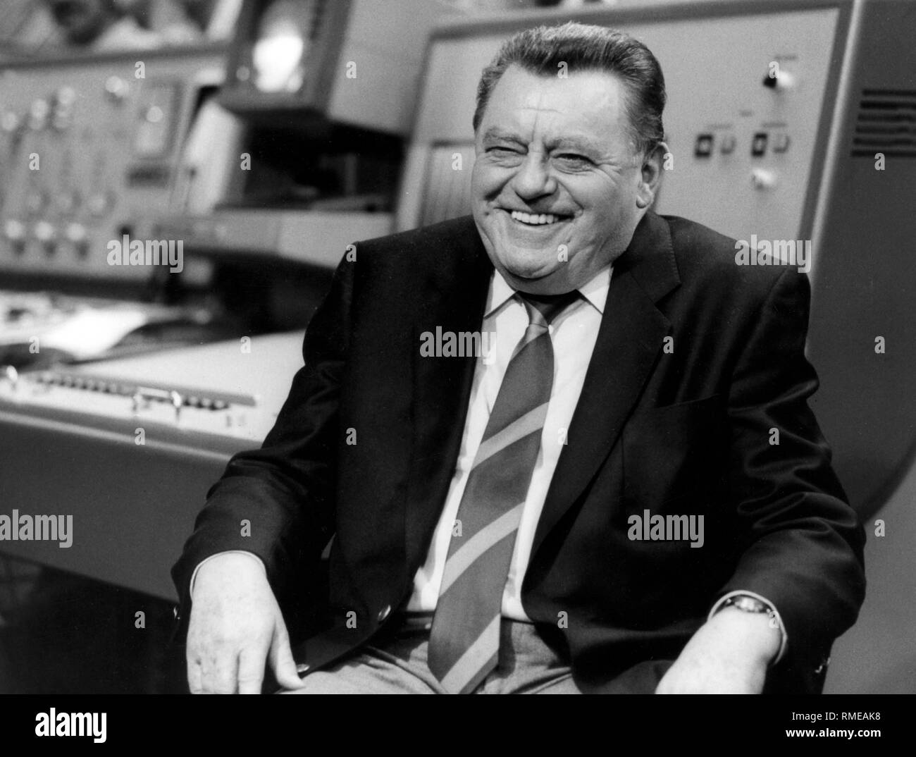 The Bavarian Minister President Franz Josef Strauss in 1986 Stock Photo