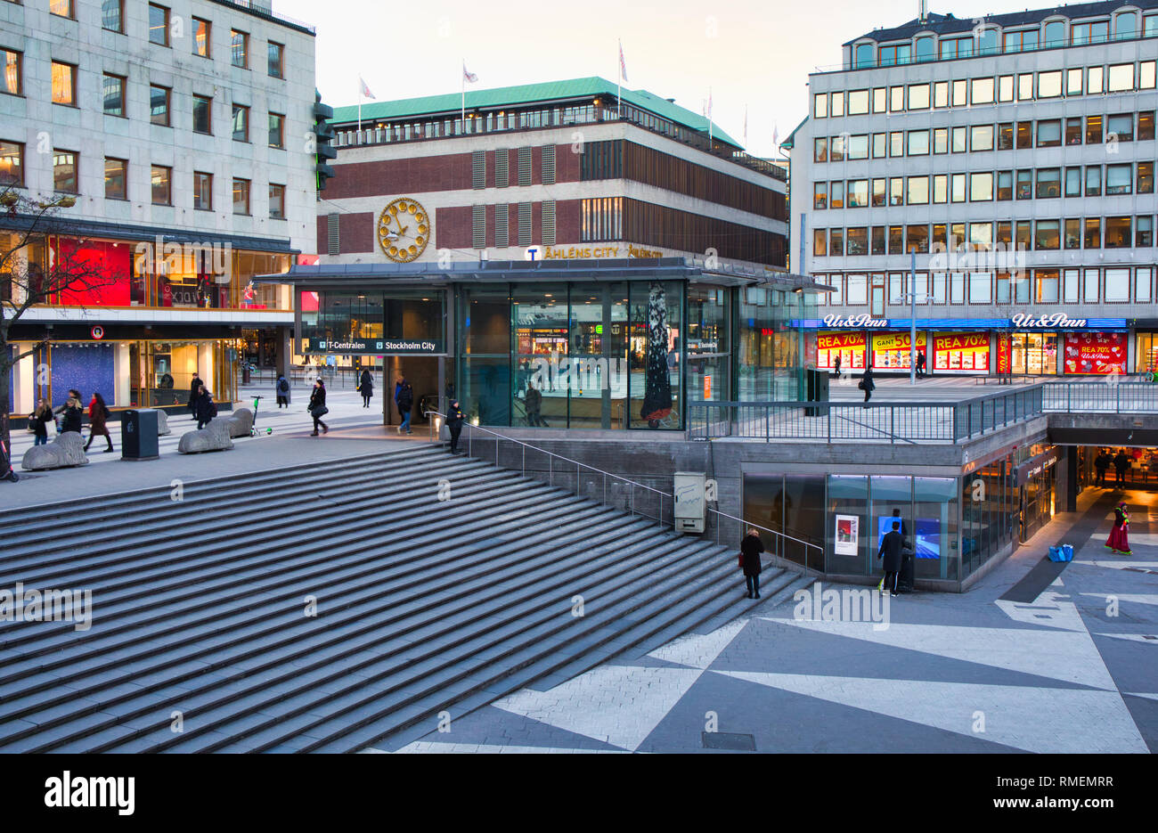 T-Centralen metro station, Sergels Torg, Stockholm, Sweden, Scandinavia  Stock Photo - Alamy