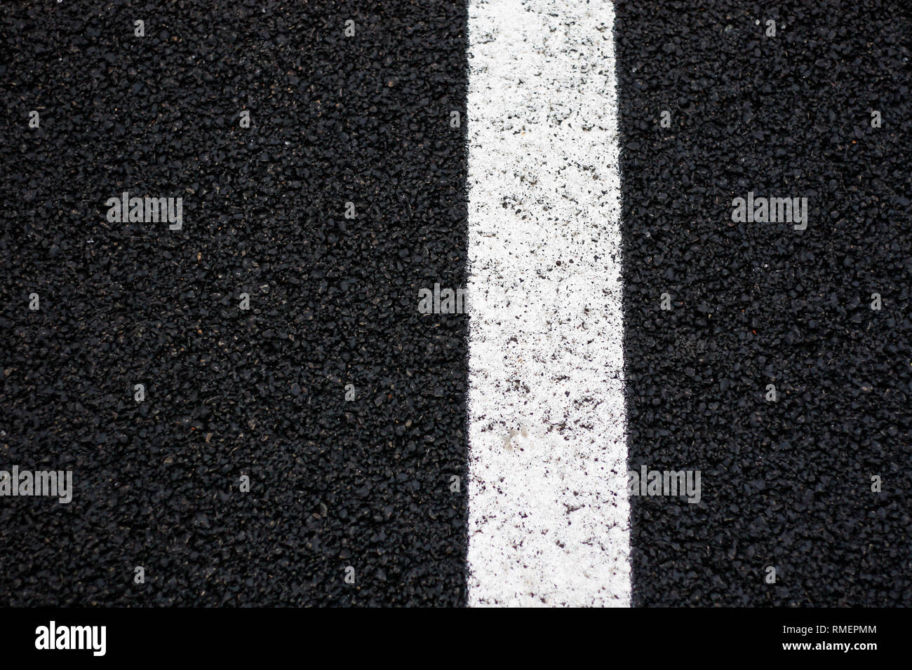 Beautiful black road path view of road with white line in the middle ...