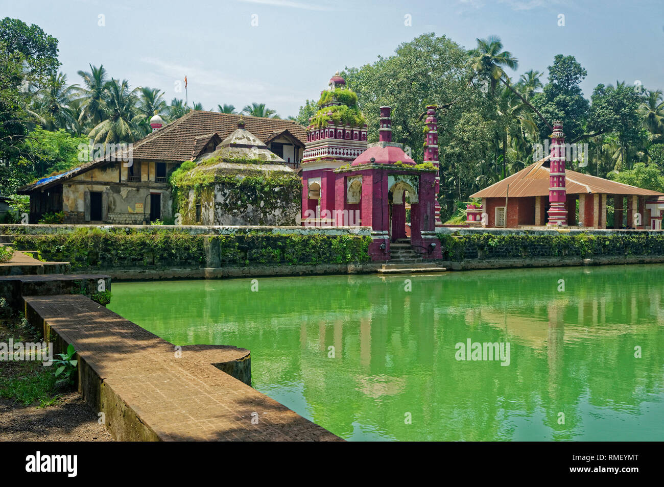 Shree rameshwaram Shiva temple, raigad, Maharashtra, India, Asia Stock ...