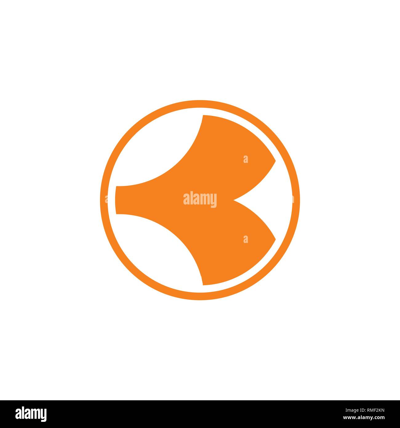 abstract letter k curves geometric logo Stock Vector Image & Art - Alamy