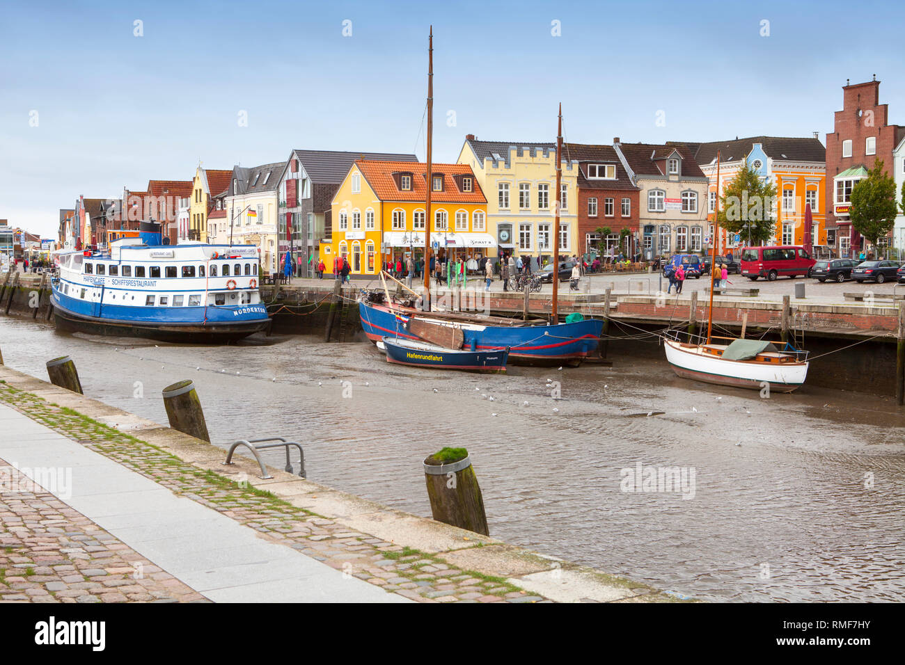 Husum, Nordfriesland in Schleswig-Holstein, Germany Stock Photo