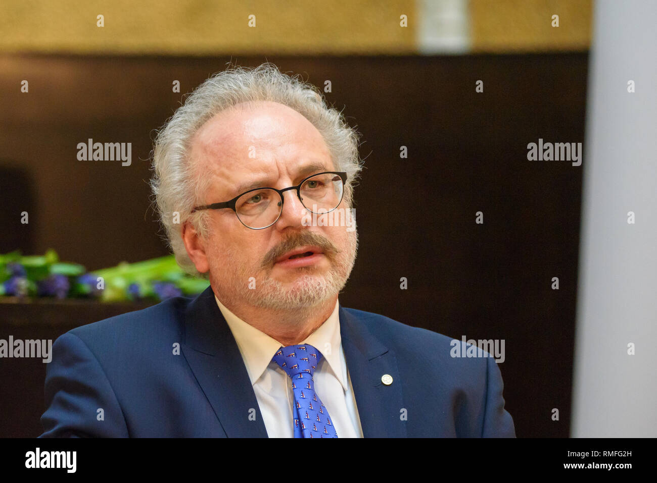 RIGA, Latvia. 15th Feb, 2019. Egils Levits, Judge of the European Court