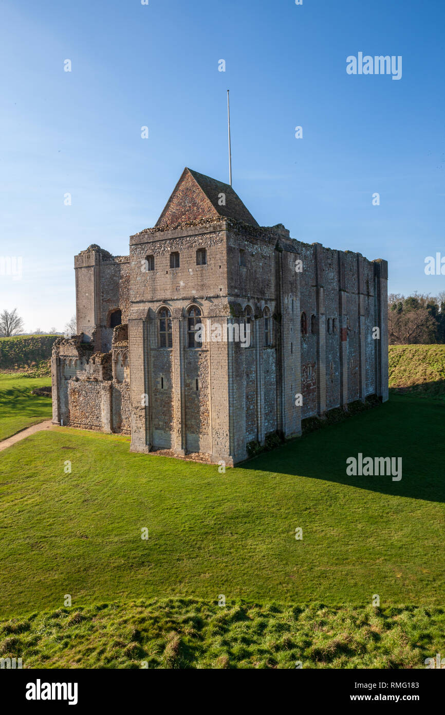 Castle Rising is a ruined medieval fortification in the village of