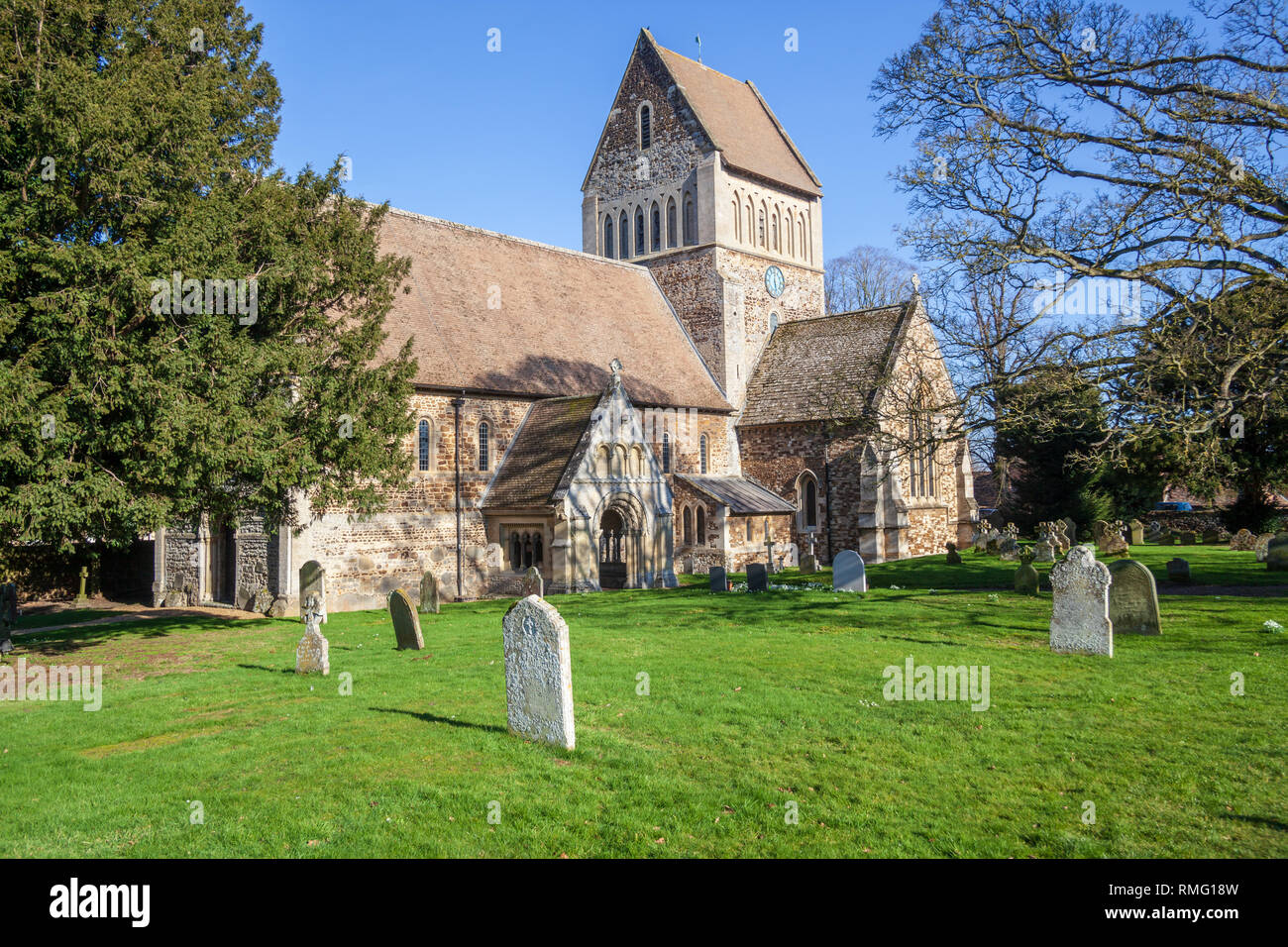 st lawrence church castle rising norfolk Stock Photo - Alamy