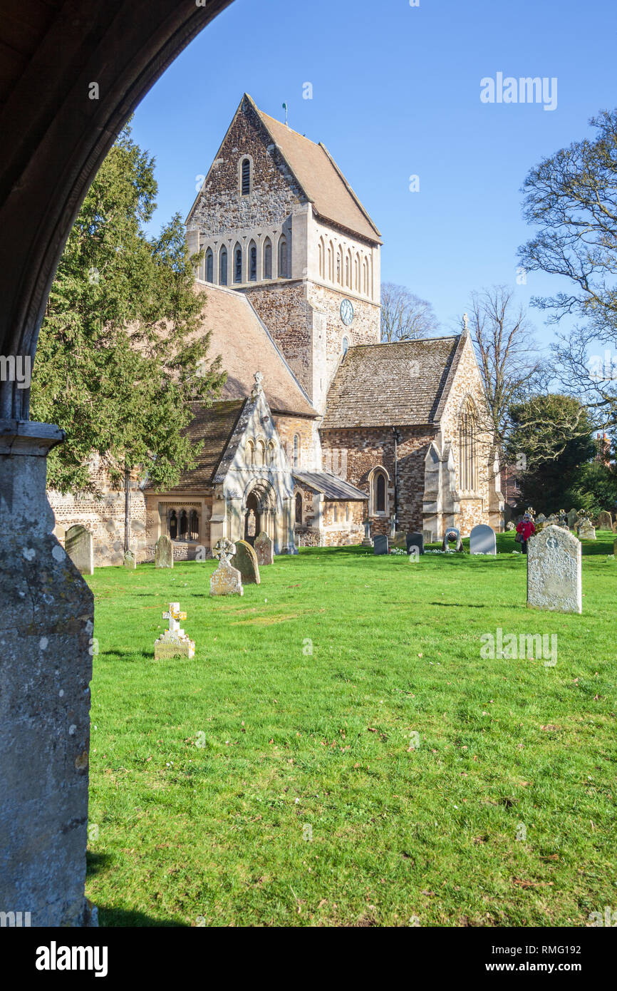 st lawrence church castle rising norfolk Stock Photo - Alamy