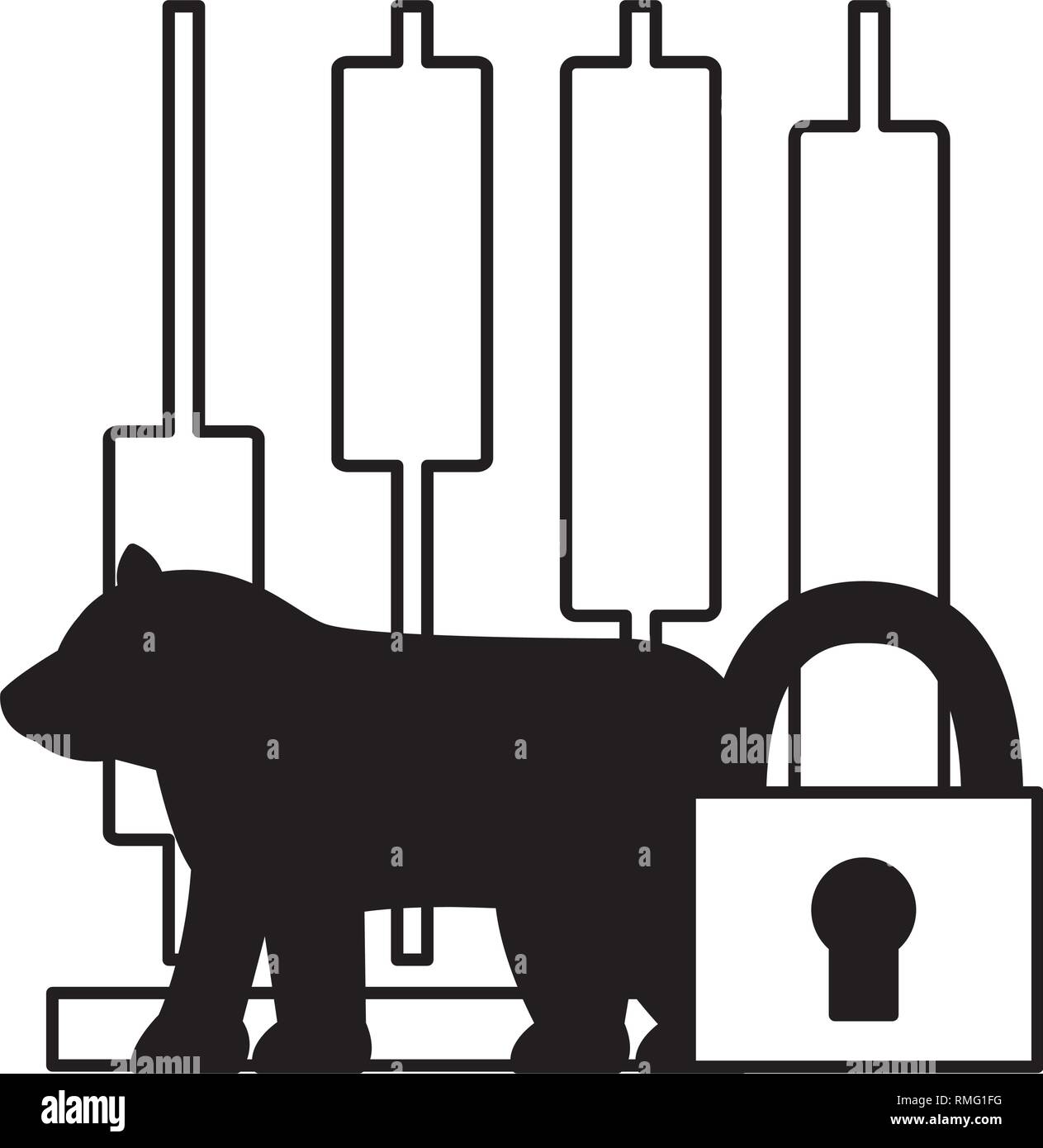 stock market image Stock Vector Image & Art - Alamy