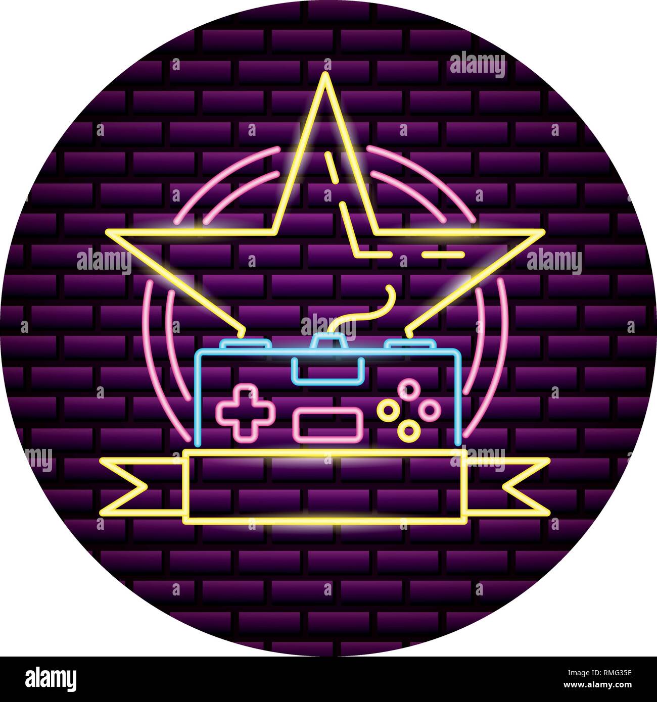 star control gadget video game neon Stock Vector Image & Art - Alamy