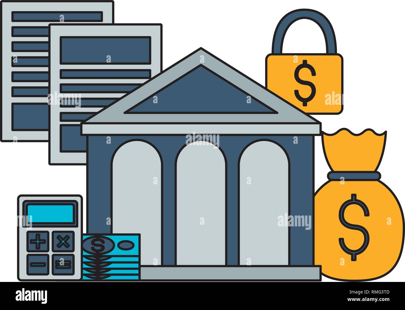 stock market image Stock Vector Image & Art - Alamy