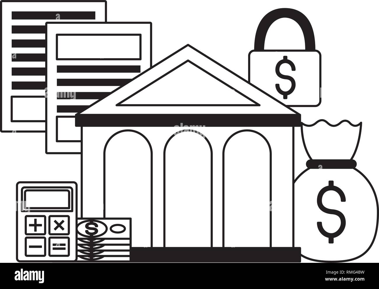 stock market image Stock Vector Image & Art - Alamy