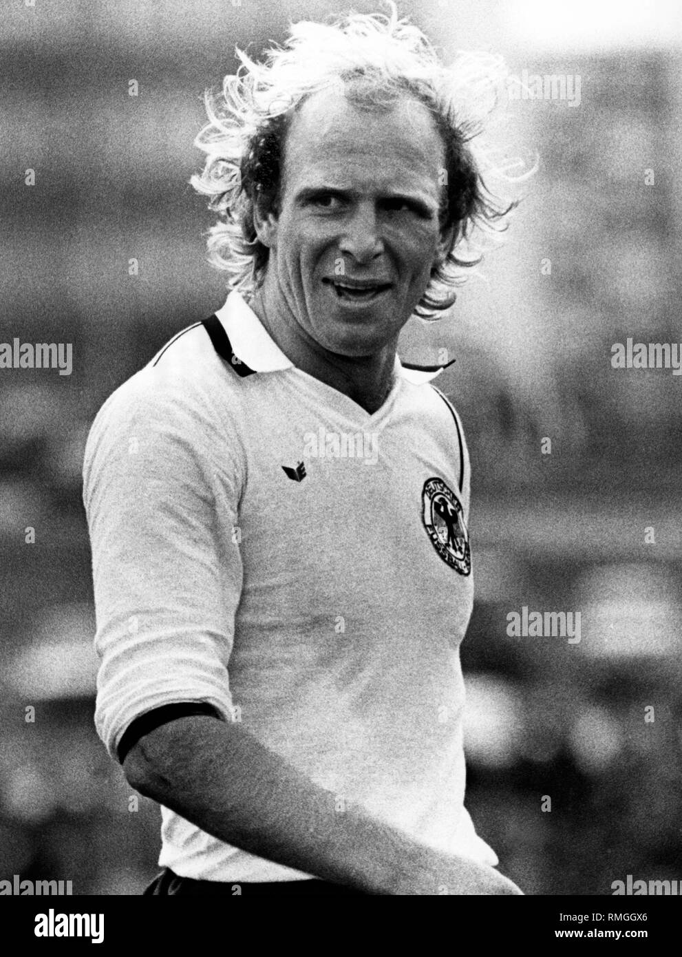 Dieter Hoeness, German football player and football manager. Undated picture. Stock Photo