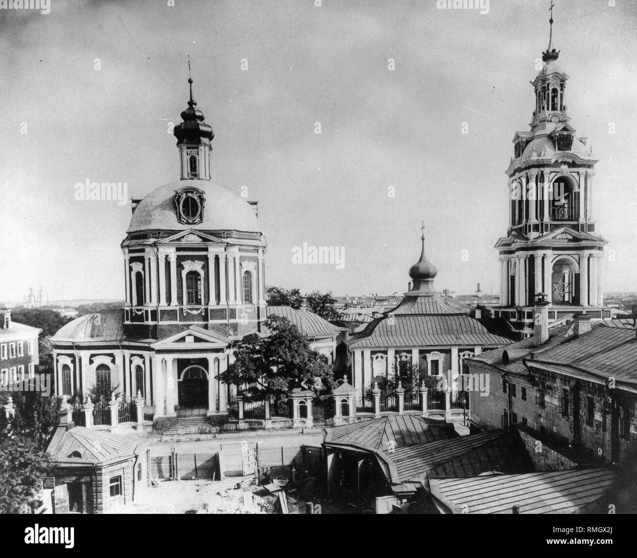 The Church of Holy Martyr Nikita at Old Basmannaya in Moscow The Church of Holy Martyr Nikita at Old Basmannaya in Moscow