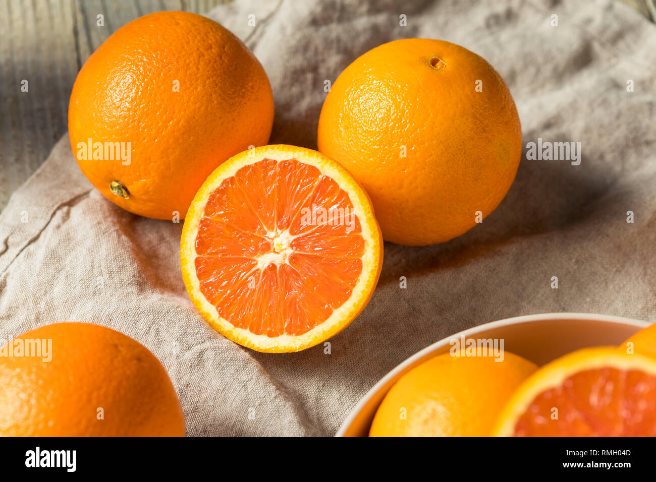Raw Organic Caracara Oranges Ready to Eat Stock Photo