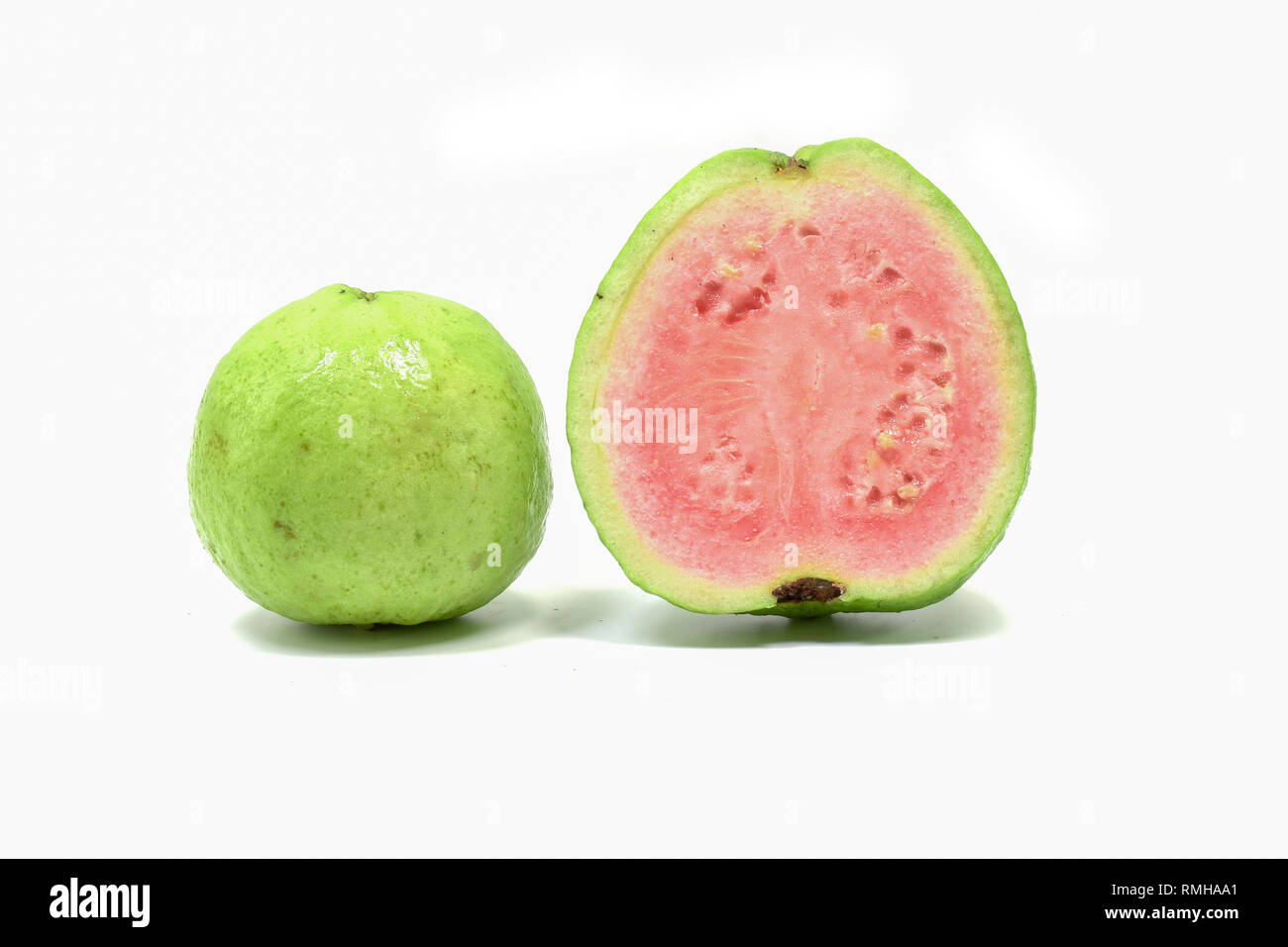 Red guava Stock Photo