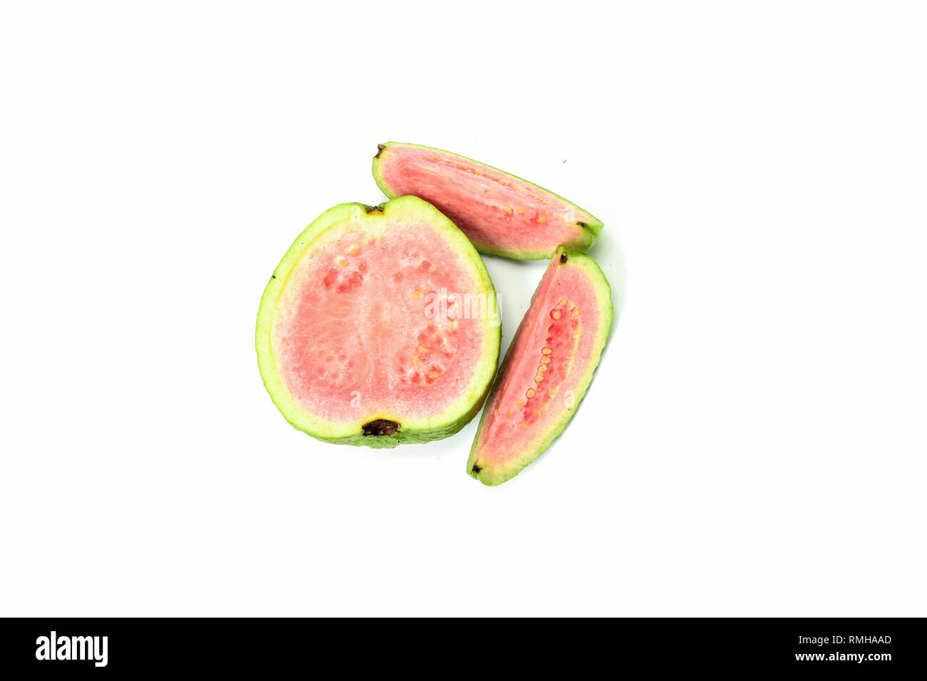 Red guava Stock Photo