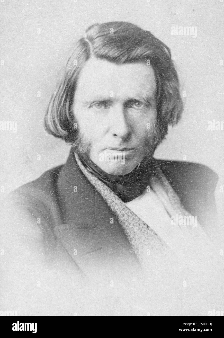 John Ruskin (1819 – 1900) English art critic of the Victorian era Stock Photo