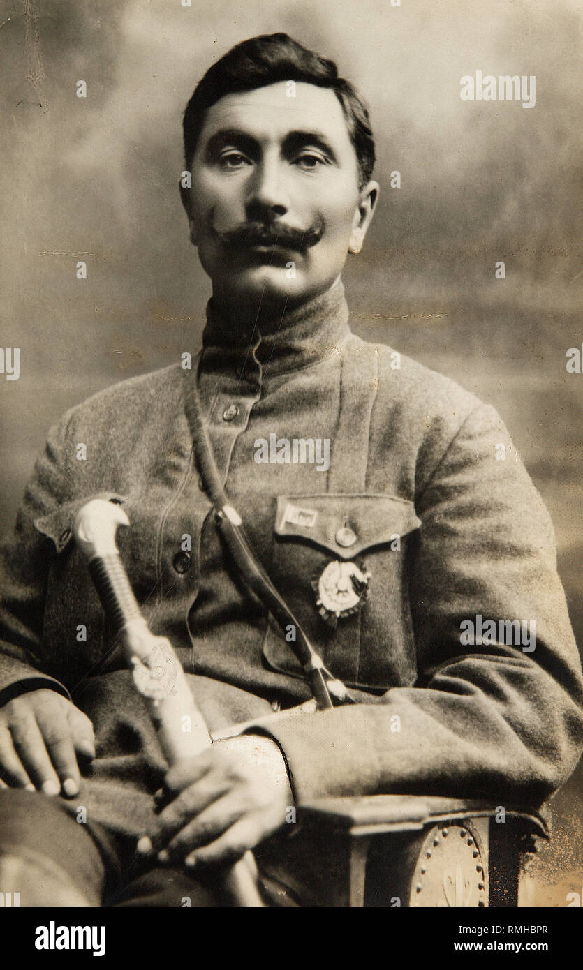 Commandant of the First Cavalry Army Semion Budionny. Photograph Stock Photo