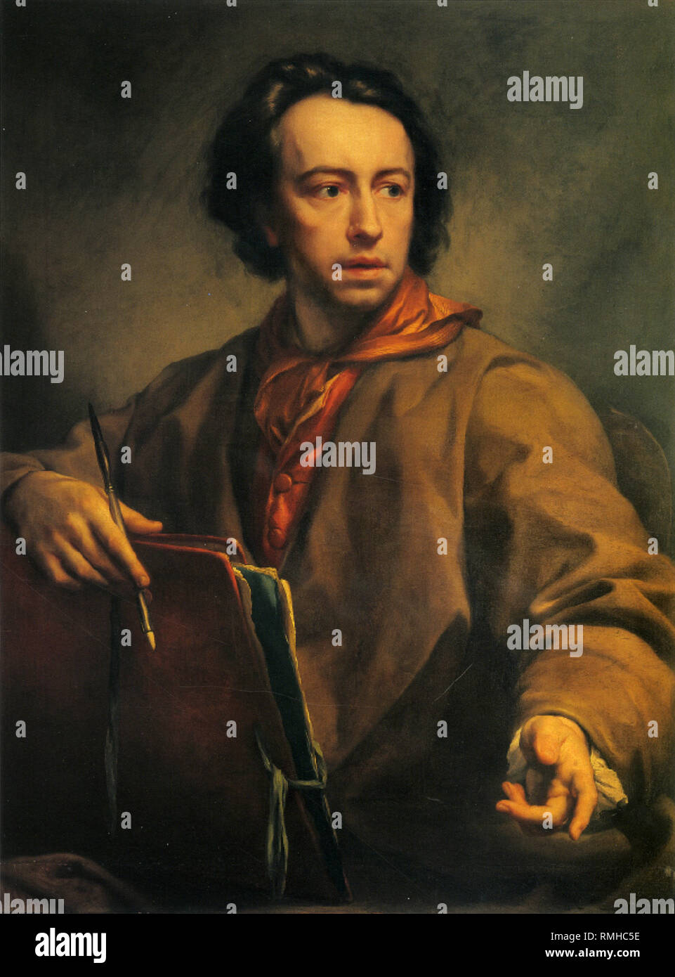 Anton Raphael Mengs (1728 – 1779) German painter artist Stock Photo