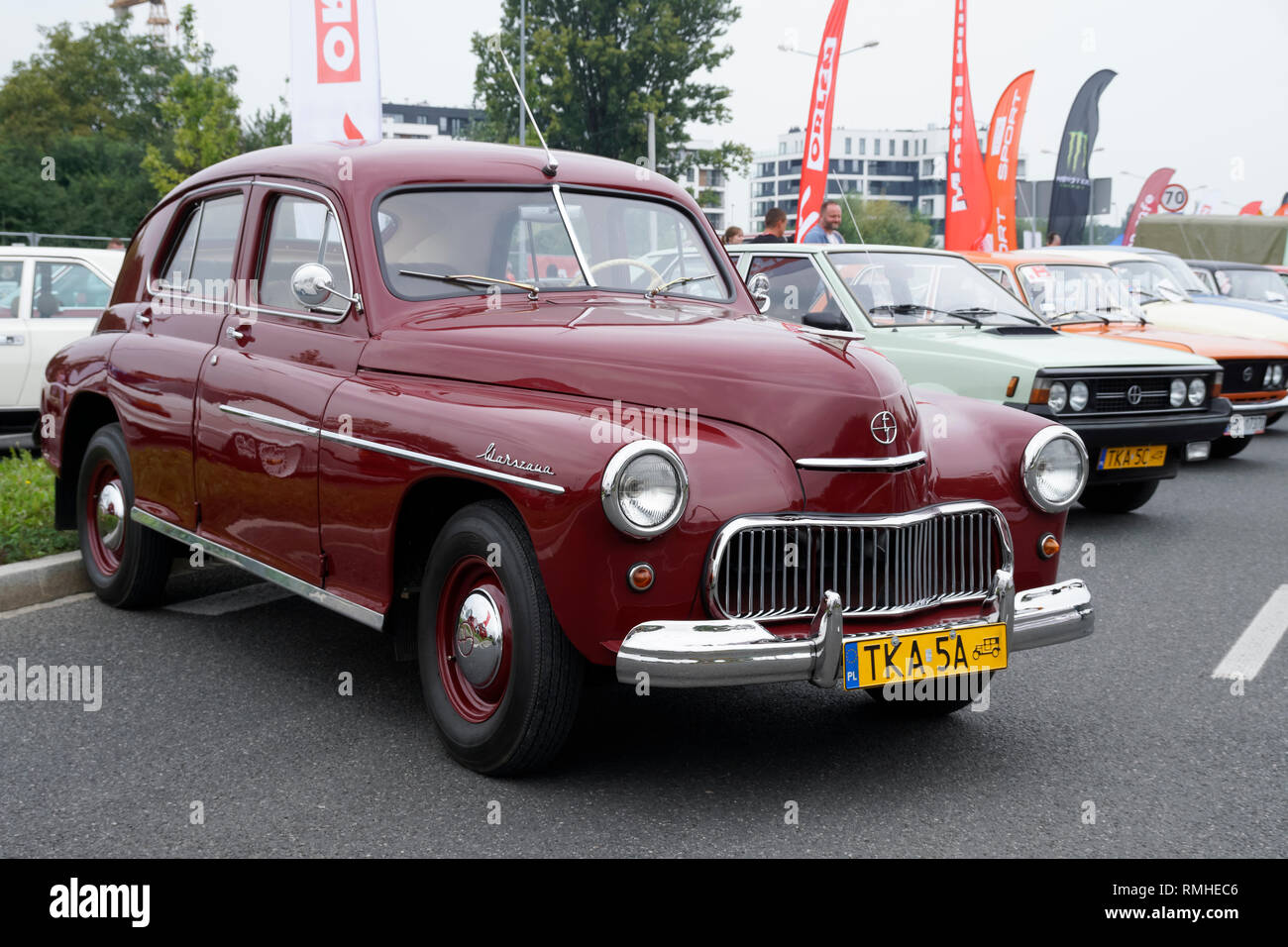 Warszawa cars hires stock photography and images Alamy