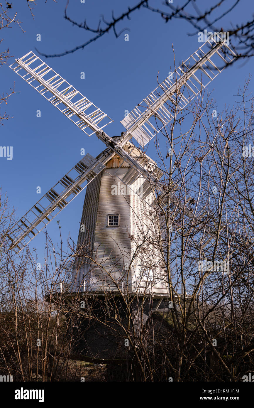 Shipley Windmill, West Sussex Stock Photo