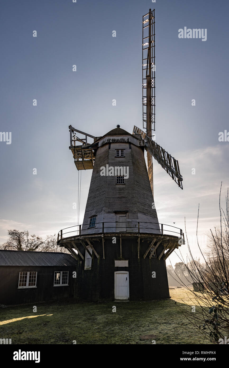 Shipley Windmill, West Sussex Stock Photo