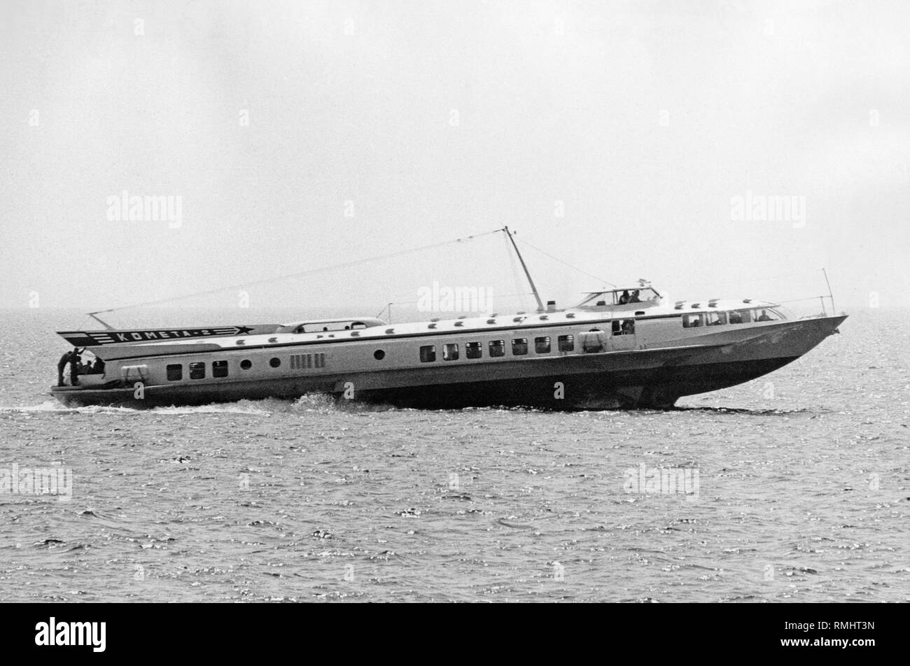 Russian hydrofoil Black and White Stock Photos & Images Alamy