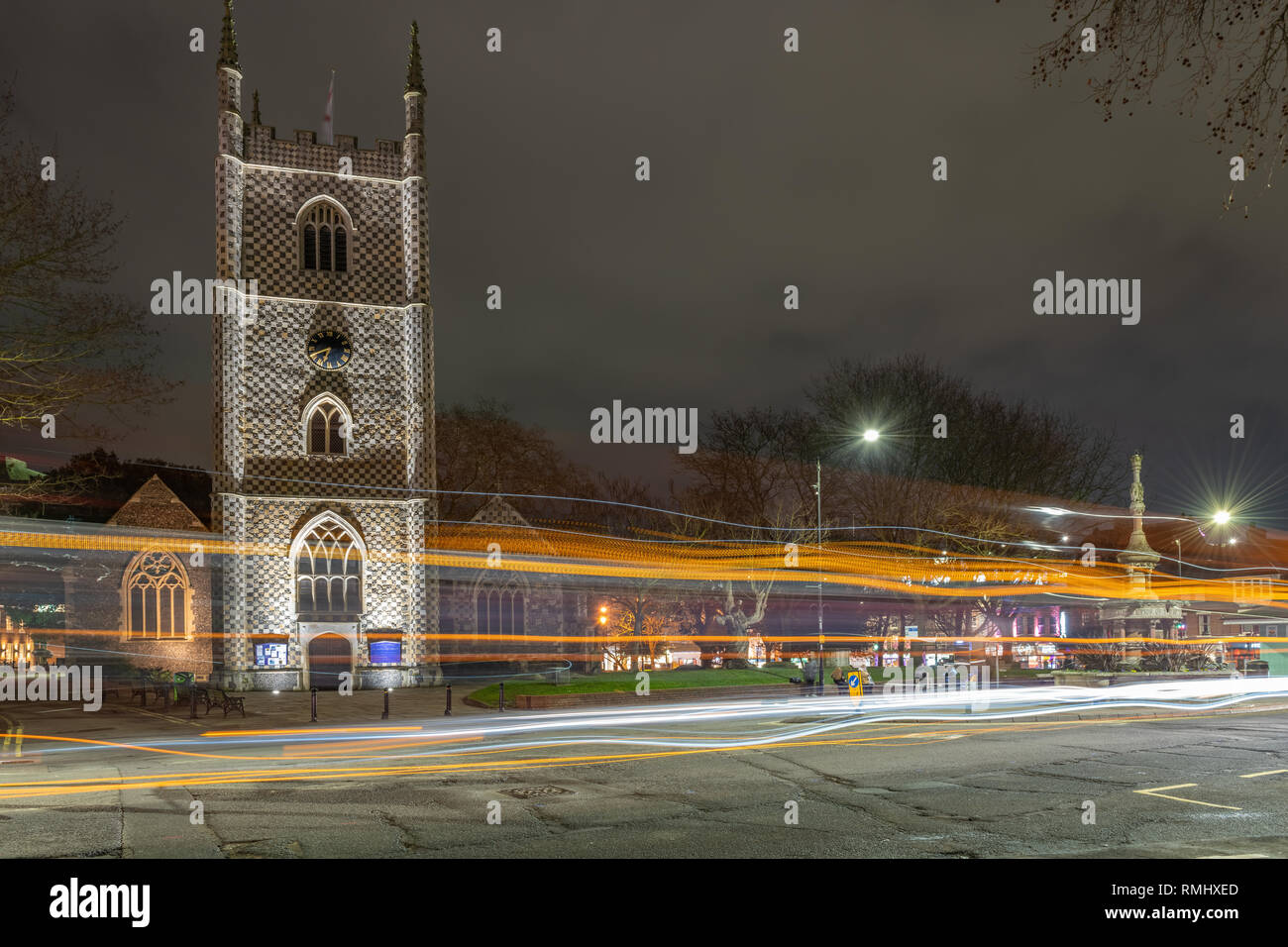 Reading Berkshire, Reading Minster of St. Mary the Virgin church Stock