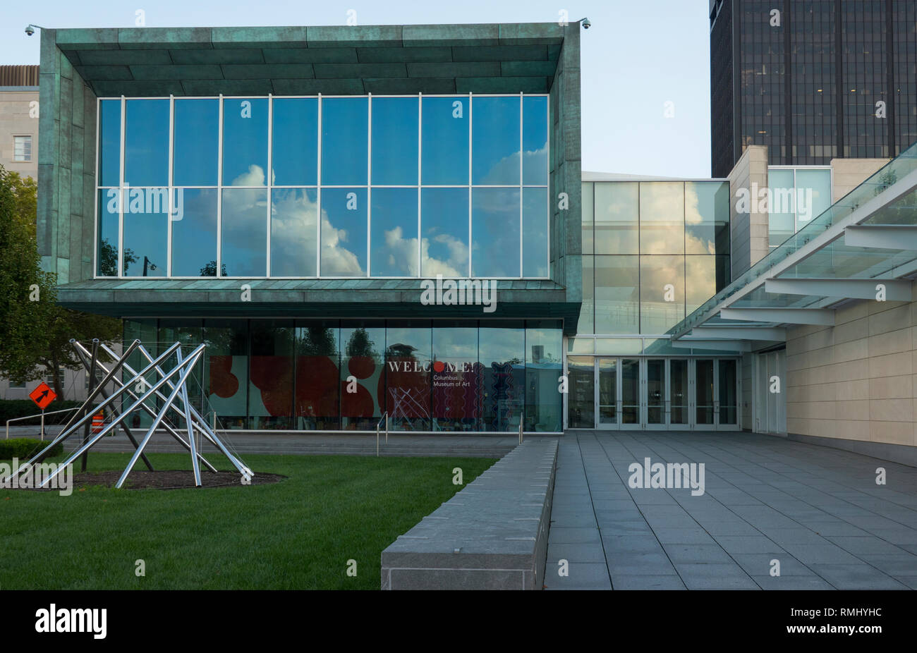 Columbus Museum of Art Ohio Stock Photo Alamy
