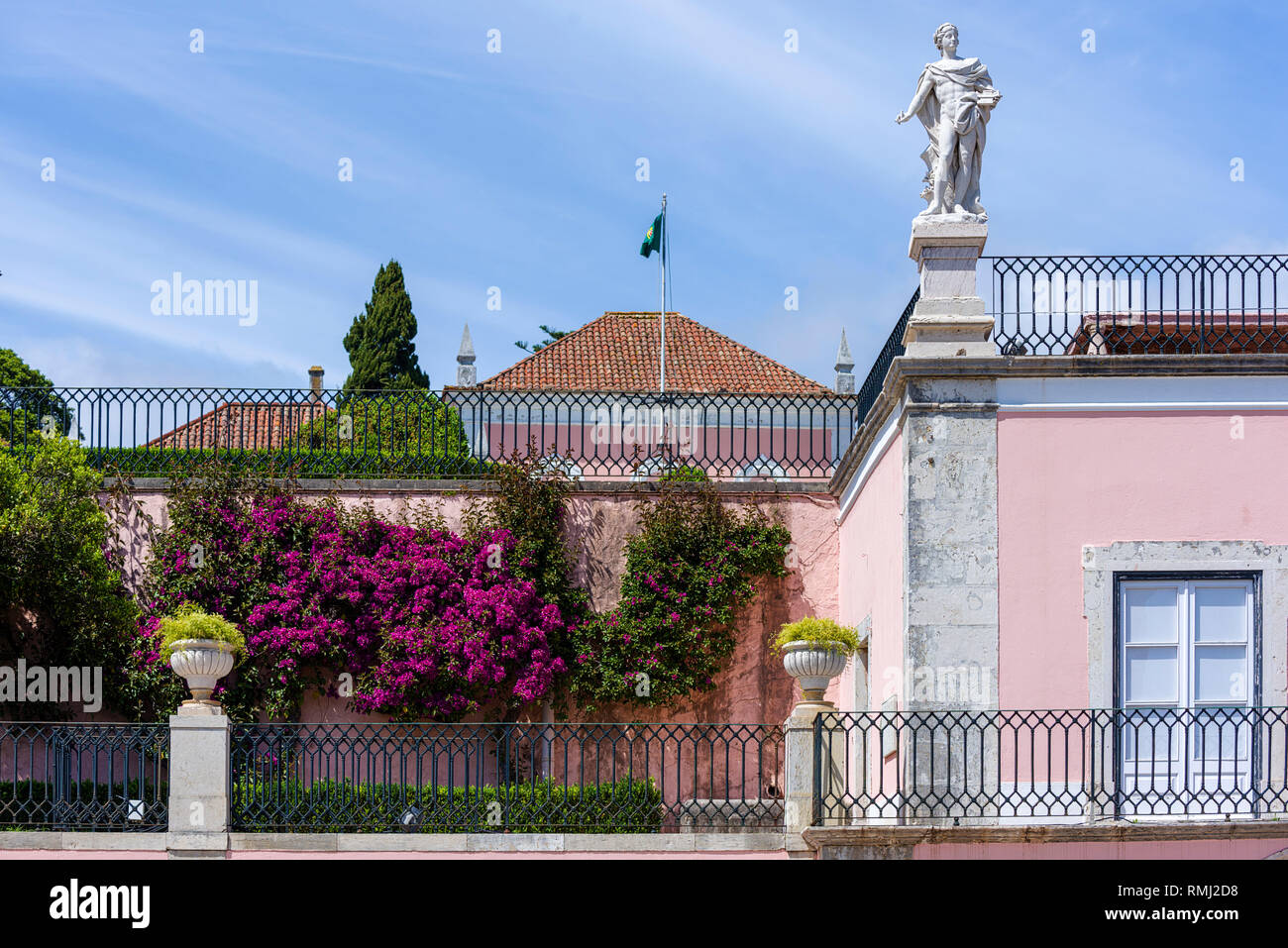 National Palace of Belem, is official residence of the Presidents of the  Portuguese Republic in Lisbon, Portugal Stock Photo - Alamy