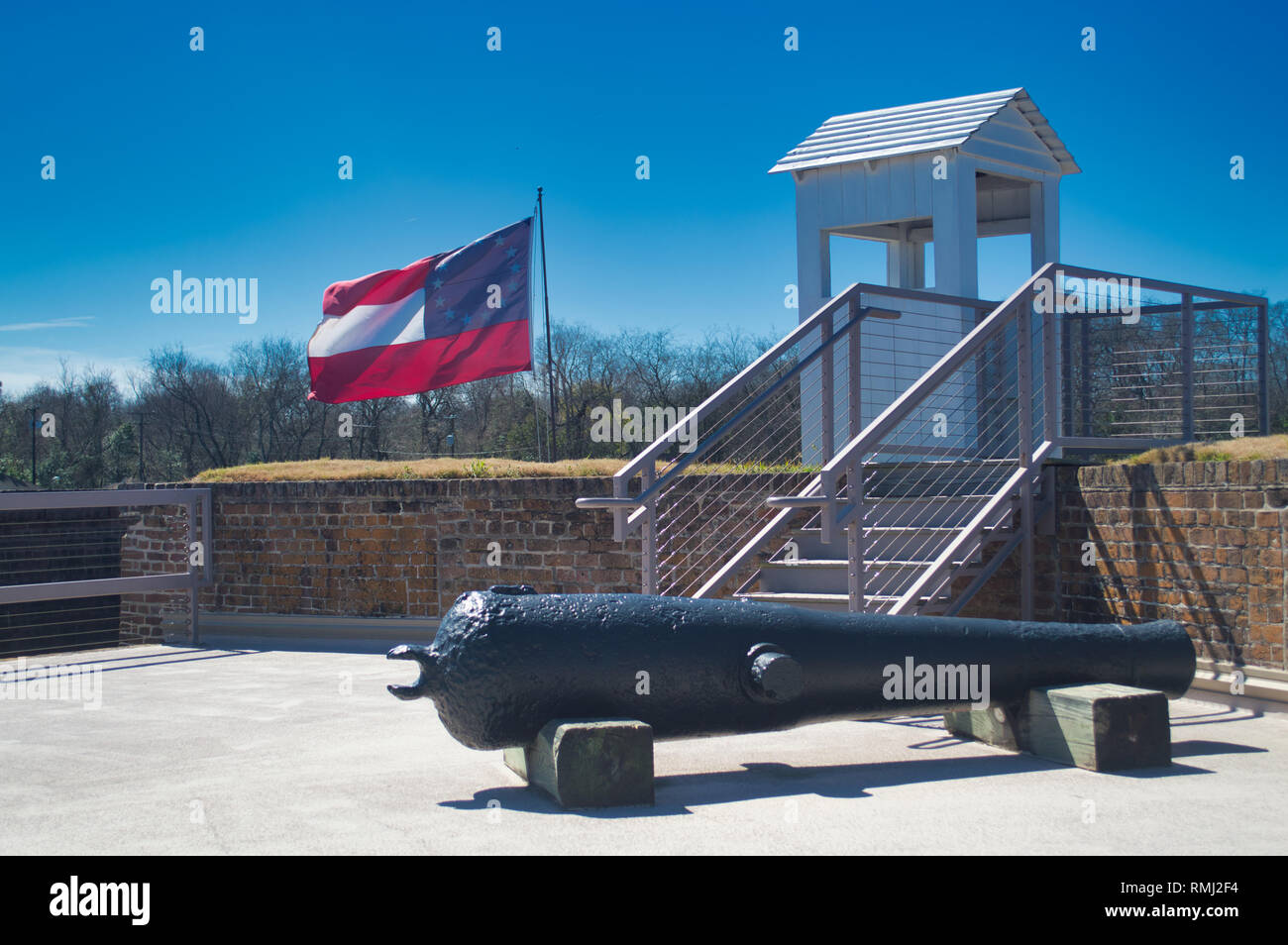 Fort Jackson Stock Photo Alamy