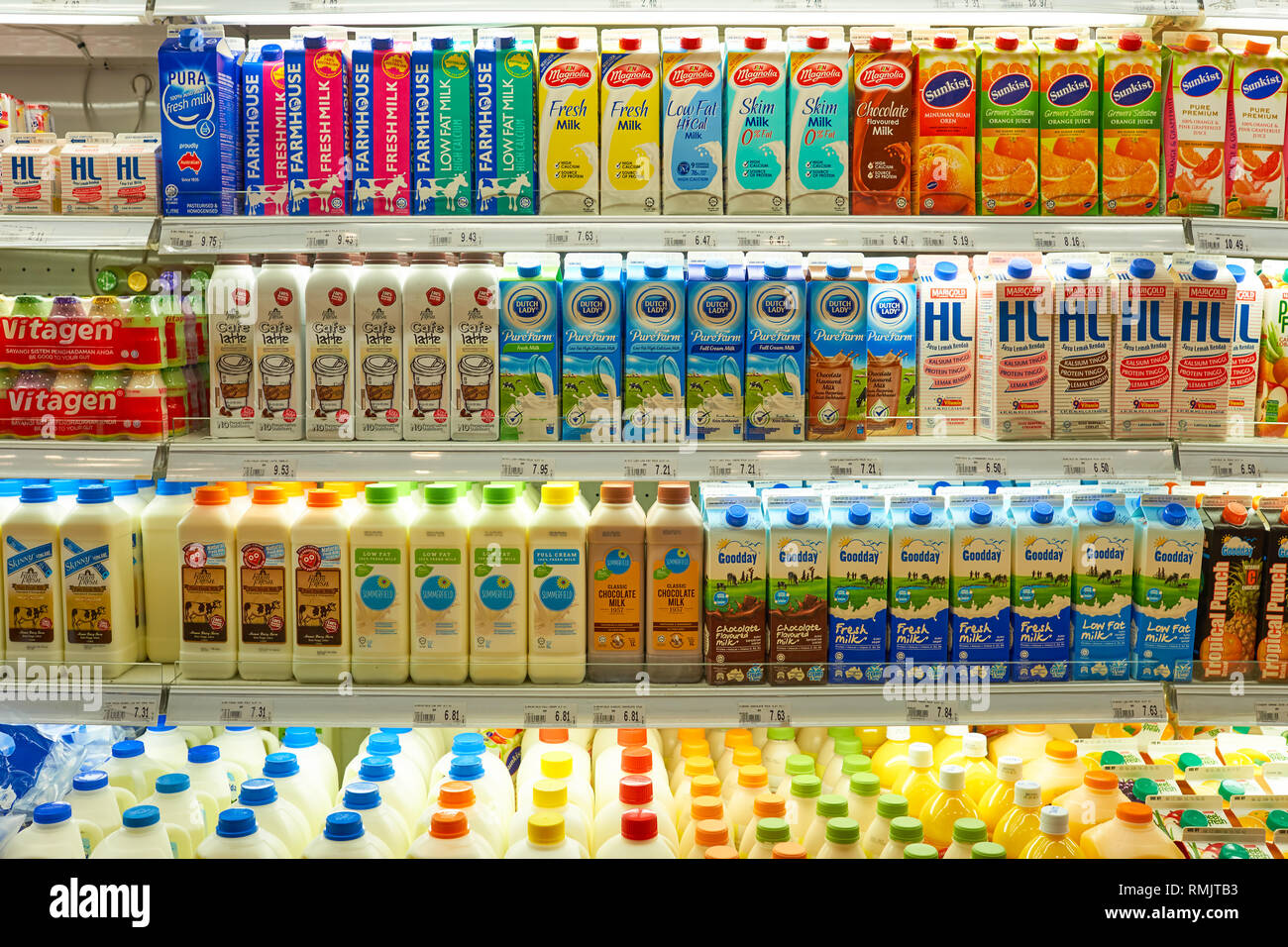 KUALA LUMPUR MALAYSIA CIRCA MAY 2016 Inside Of A Grocery Store In kuala-lumpur-malaysia-circa-may-2016-inside-of-a-grocery-store-in