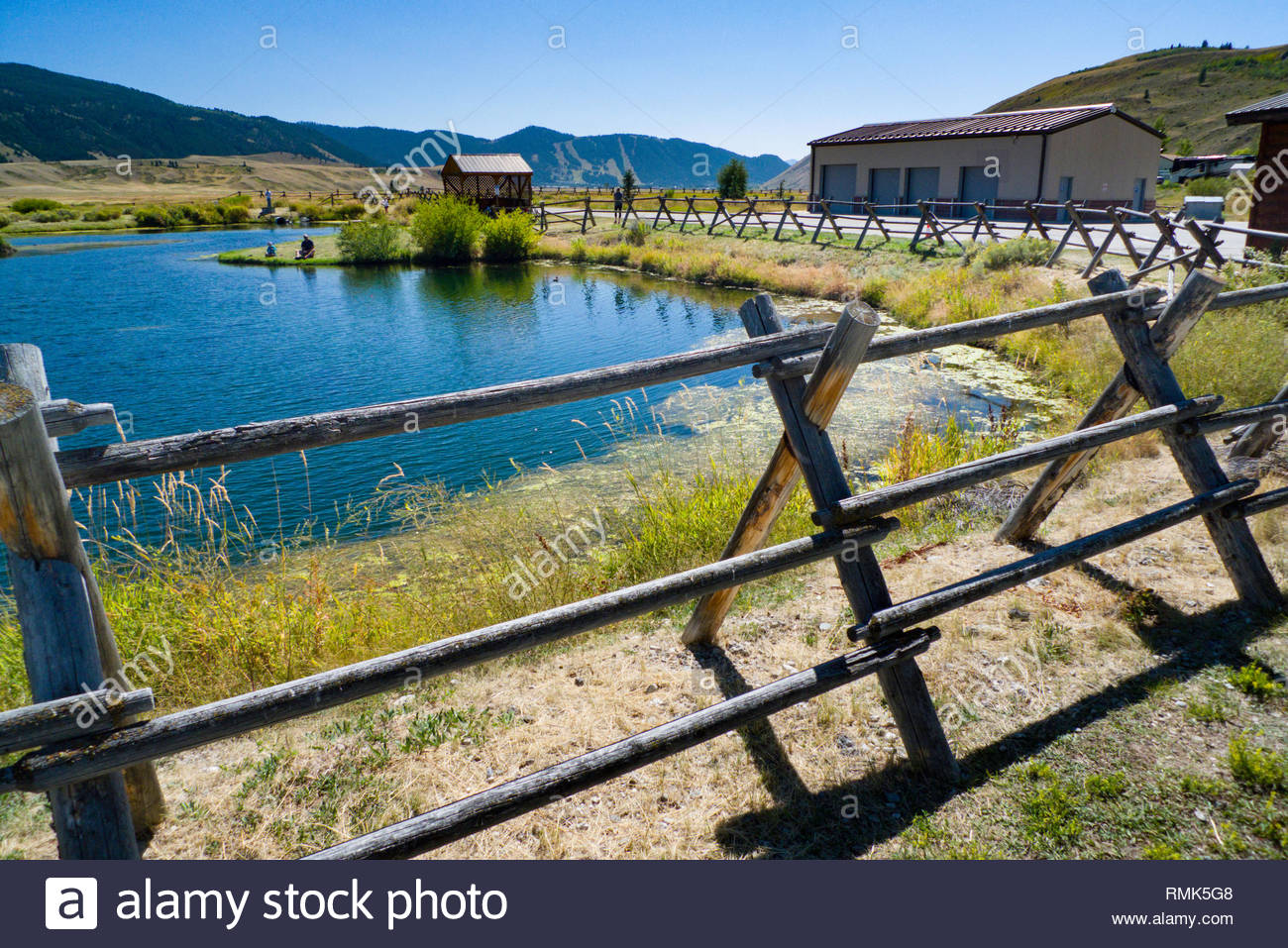 Pole Fence High Resolution Stock Photography and Images Alamy