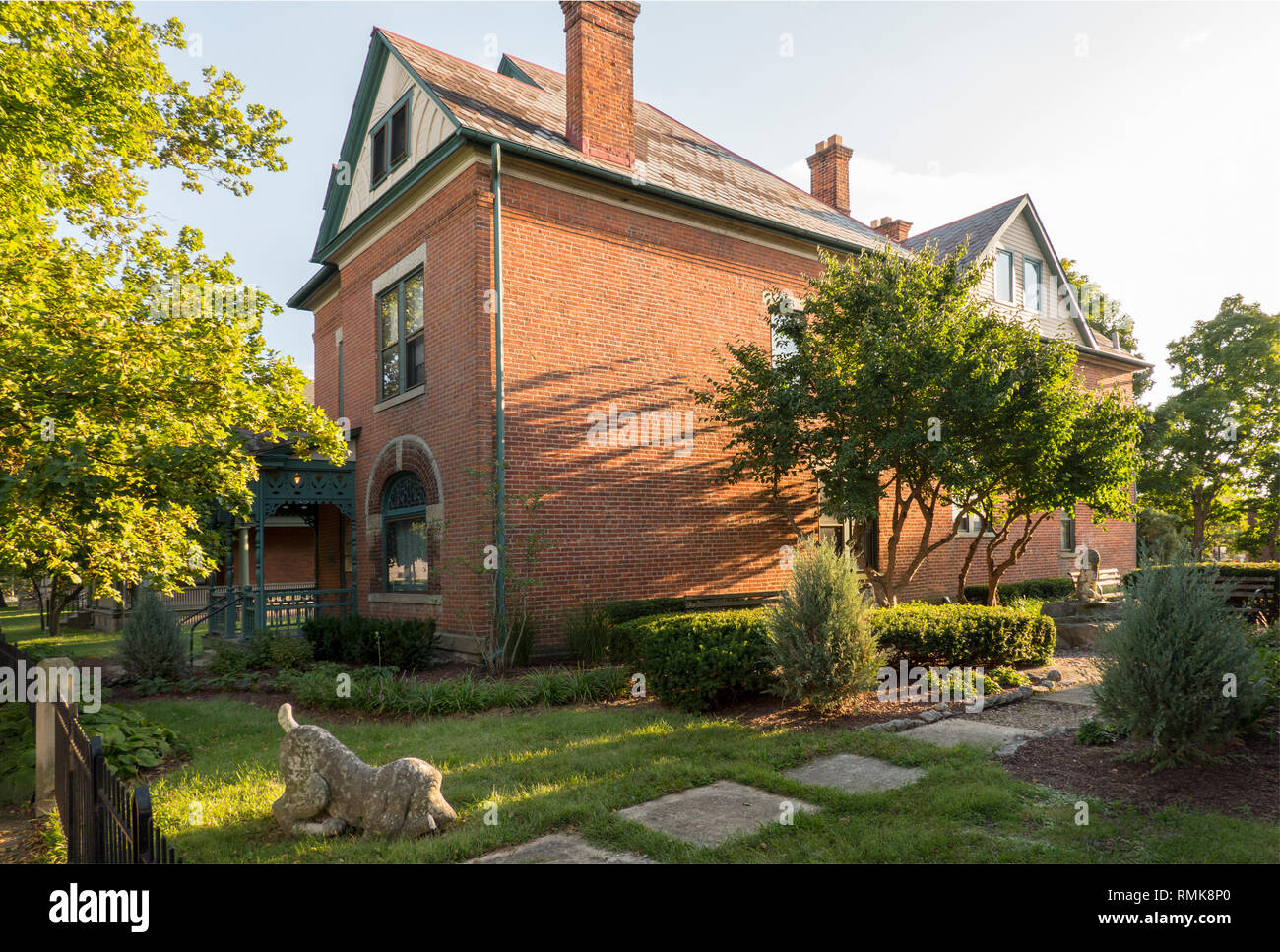 Thurber House Columbus Ohio Stock Photo Alamy